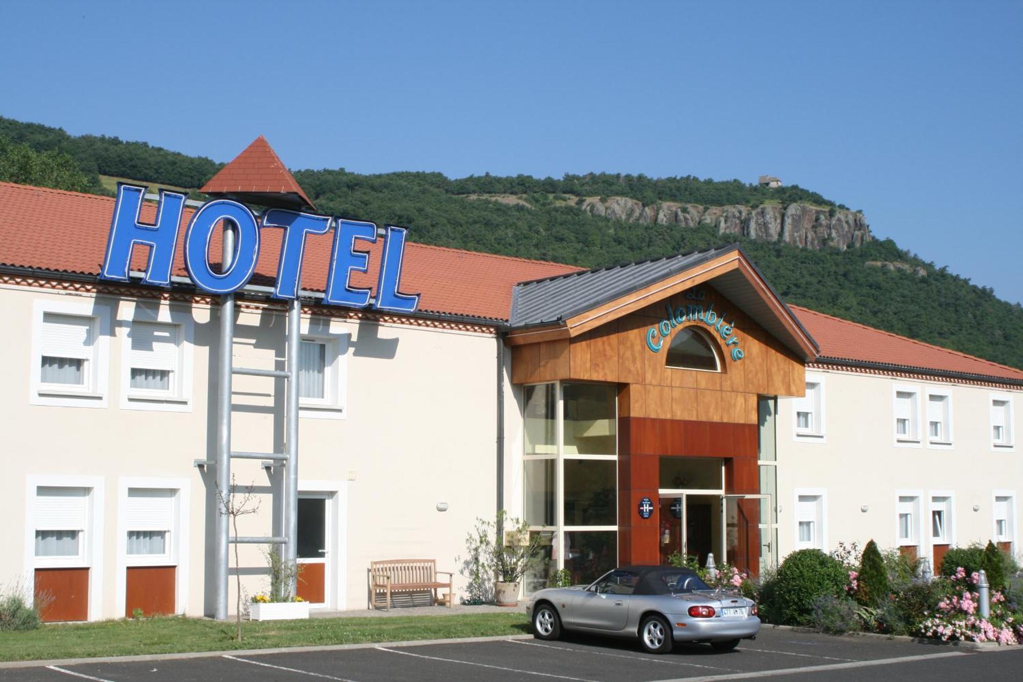 Hotel La Colombiere Cantal Massiac Exterior foto